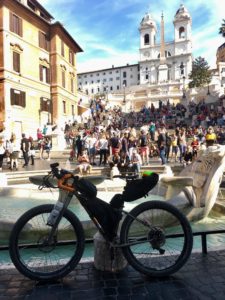 la mia Via Francigena Roma Rovereto Viaggiatore Lento ciclovia viaggio pellegrino pellegrinaggio magna Via Francigena bikepacking